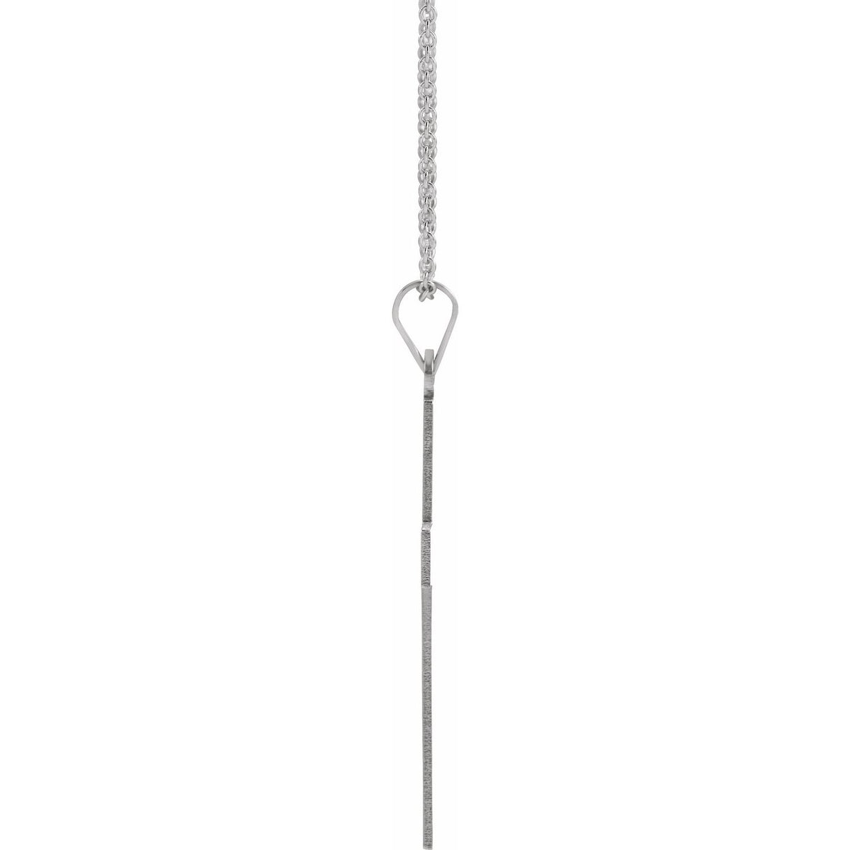 36.8x17. Cross 18" Necklace