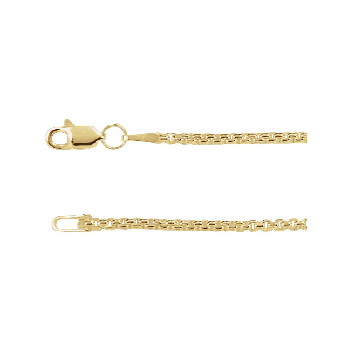 Rounded Box 18" Chain (CH1091)