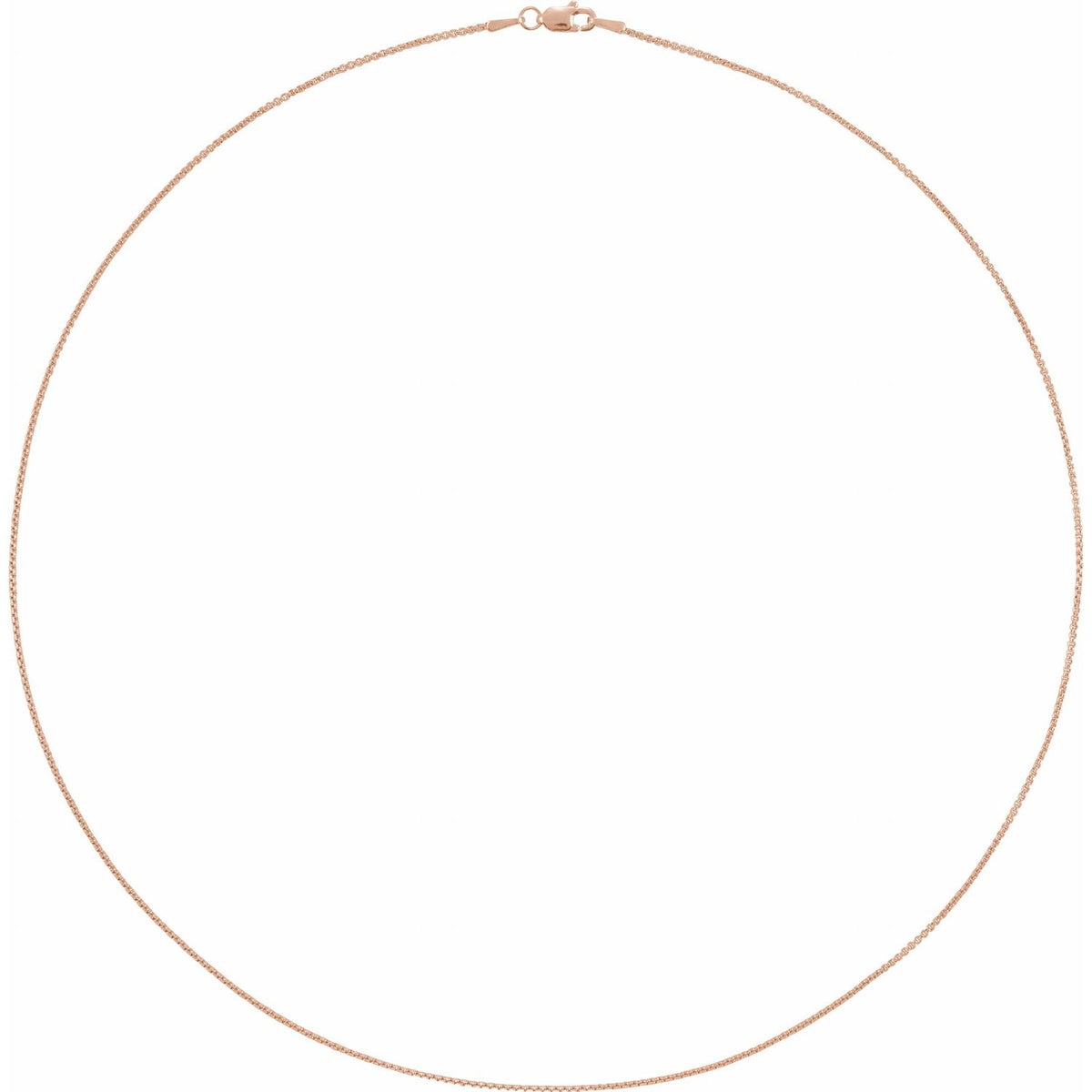 Rounded Box 18" Chain (CH1092)