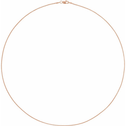 Rounded Box 18" Chain (CH1092)