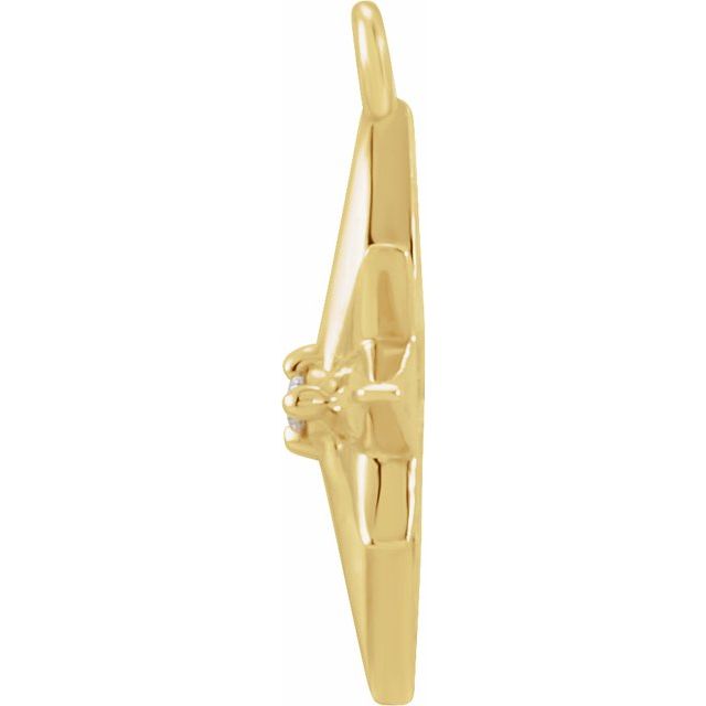 .005 CT Lab-Grown Diamond Star Dangle