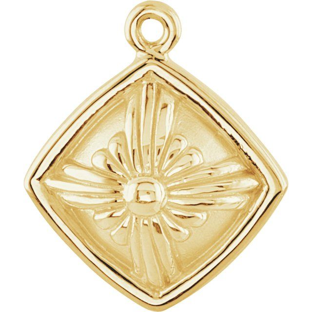 Floral Dangle, 1 mm x 1 mm