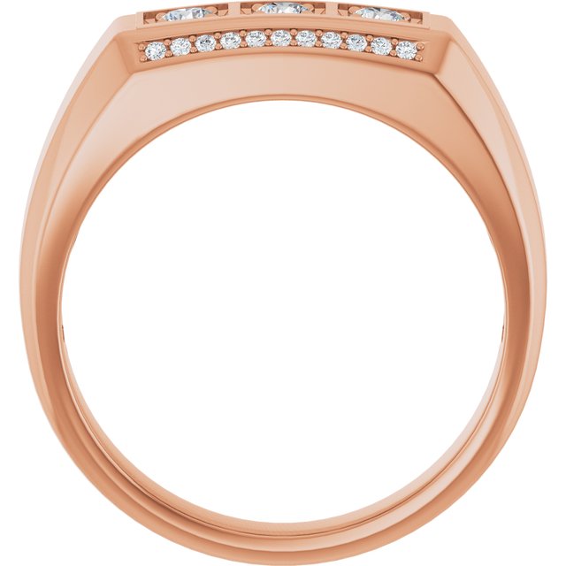 3/8 CTW Natural Diamond Ring, 8.7 mm