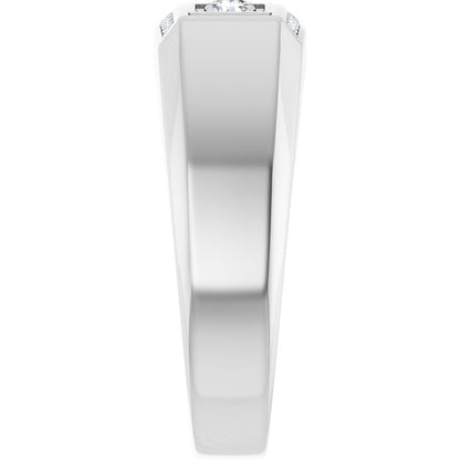 3/8 CTW Natural Diamond Ring, 8.7 mm