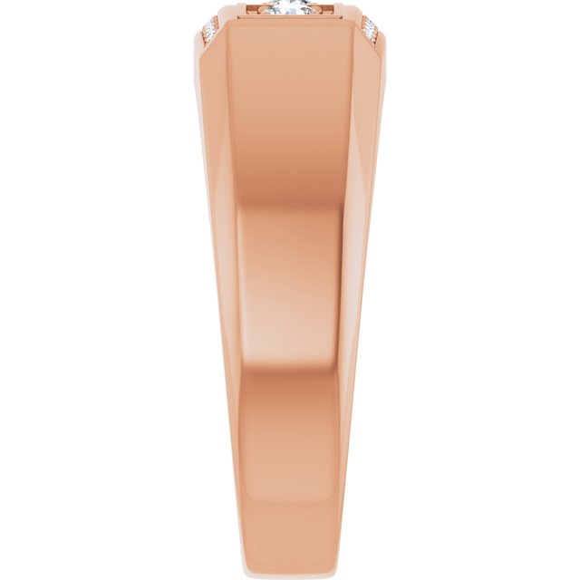 3/8 CTW Natural Diamond Ring, 8.7 mm