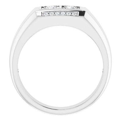 3/8 CTW Natural Diamond Ring, 8.1 mm