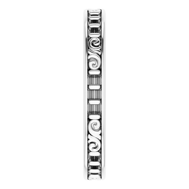 14K White Gold 1/4 CTW Diamond Eternity Band