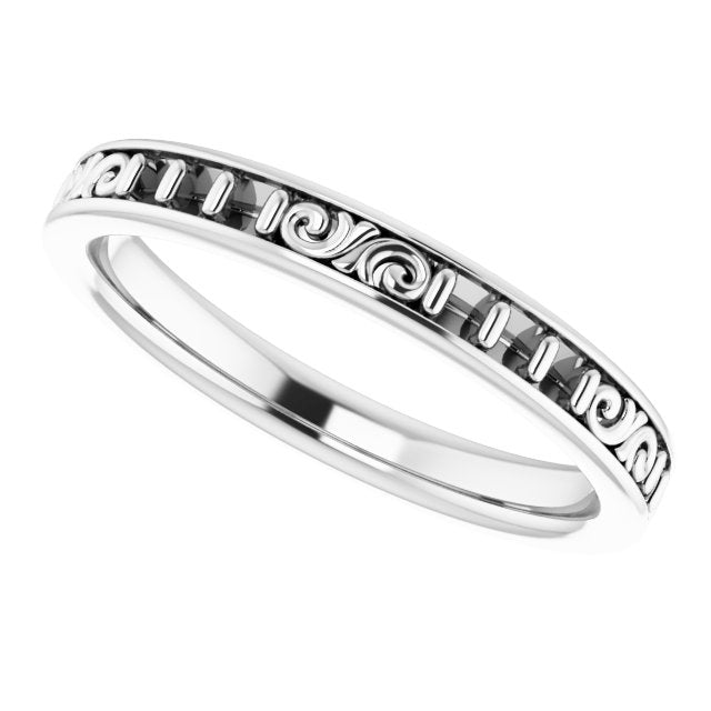 14K White Gold 1/4 CTW Diamond Eternity Band