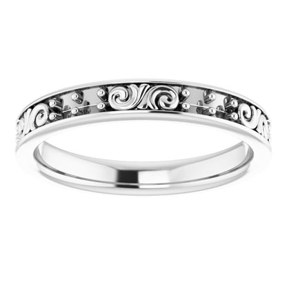 14K White Gold 1/4 CTW Diamond Eternity Band