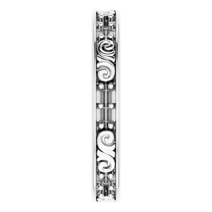 14K White Gold 1/4 CTW Diamond Eternity Band