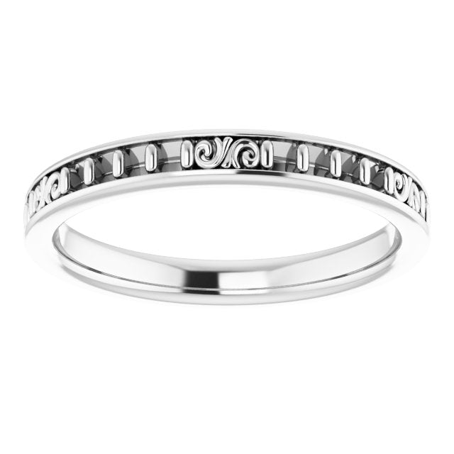 14K White Gold 1/3 CTW Diamond Eternity Band
