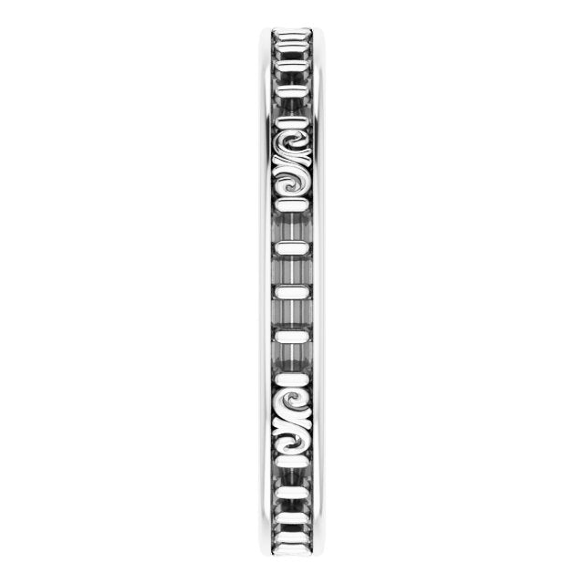 14K White Gold 1/3 CTW Diamond Eternity Band