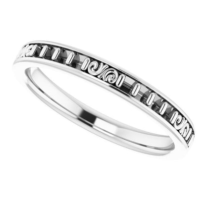 14K White Gold 1/3 CTW Diamond Eternity Band