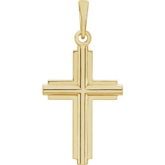 Cross Pendant, 25.1 x 12.5 Mm