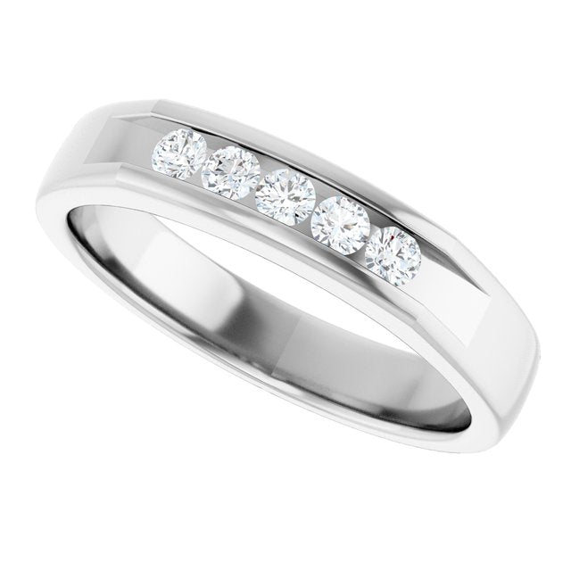 1/3 CTW Natural Diamond Band, 4.5 mm