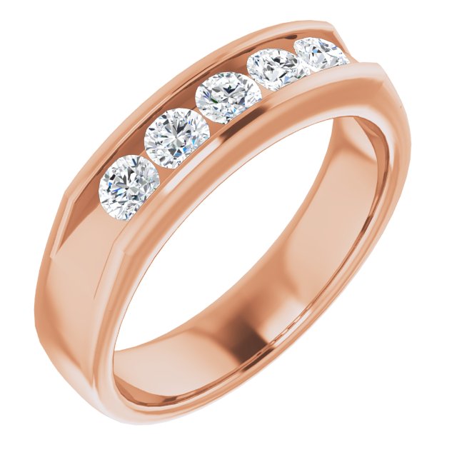 3/4 CTW Lab-Grown Diamond Band, 5.5 mm