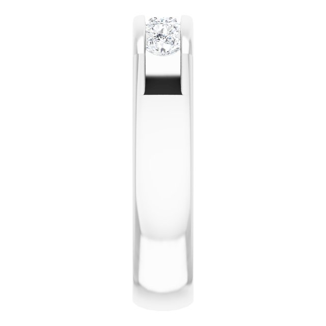 1/2 CTW Natural Diamond Band, 5 mm