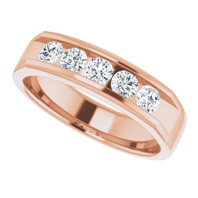 3/4 CTW Lab-Grown Diamond Band, 5.5 mm