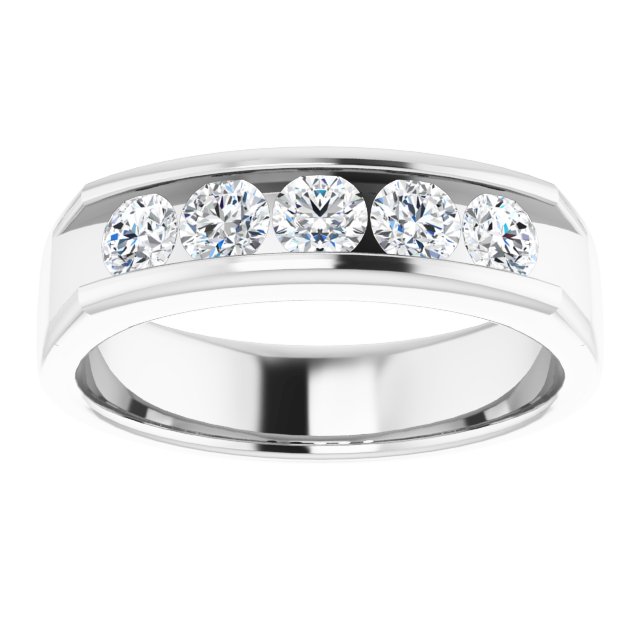 1 CTW Lab-Grown Diamond Band, 5.8 mm