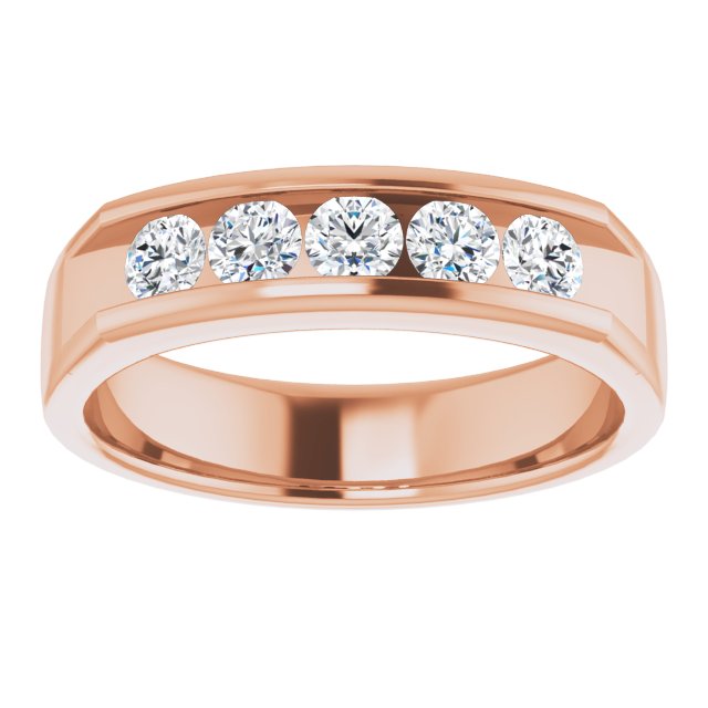 3/4 CTW Lab-Grown Diamond Band, 5.5 mm