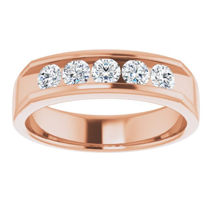 3/4 CTW Lab-Grown Diamond Band, 5.5 mm