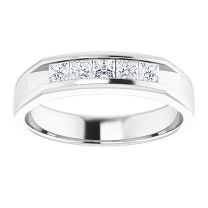 1/2 CTW Natural Diamond Band, 5 mm