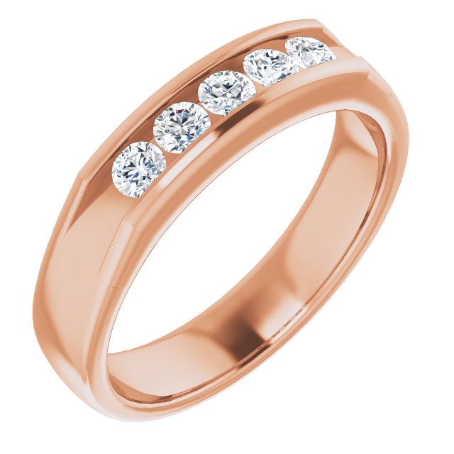 1/2 CTW Lab-Grown Diamond Band, 5 mm