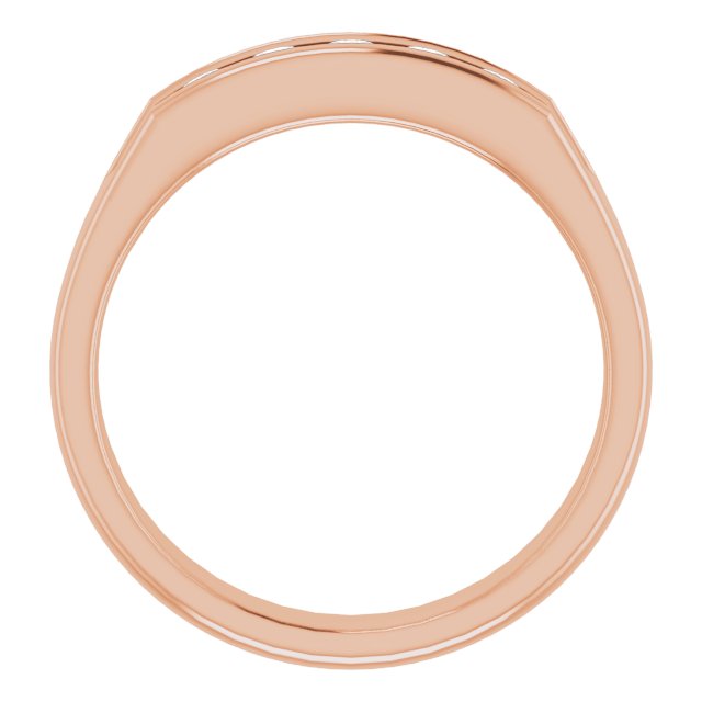 1/2 CTW Lab-Grown Diamond Band, 5 mm