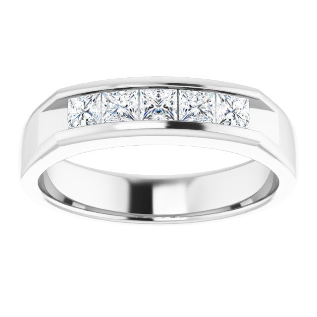 3/4 CTW Natural Diamond Band, 5.4 mm
