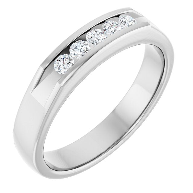 1/3 CTW Natural Diamond Band, 4.5 mm