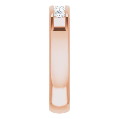 1/2 CTW Lab-Grown Diamond Band, 5 mm