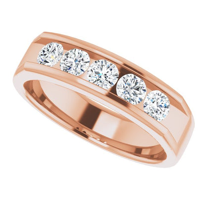 1 CTW Lab-Grown Diamond Band, 5.8 mm