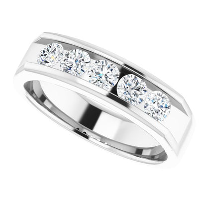 1 CTW Lab-Grown Diamond Band, 5.8 mm