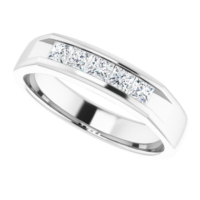1/2 CTW Natural Diamond Band, 5 mm