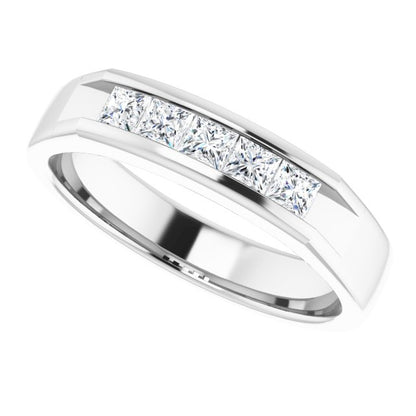 1/2 CTW Natural Diamond Band, 5 mm