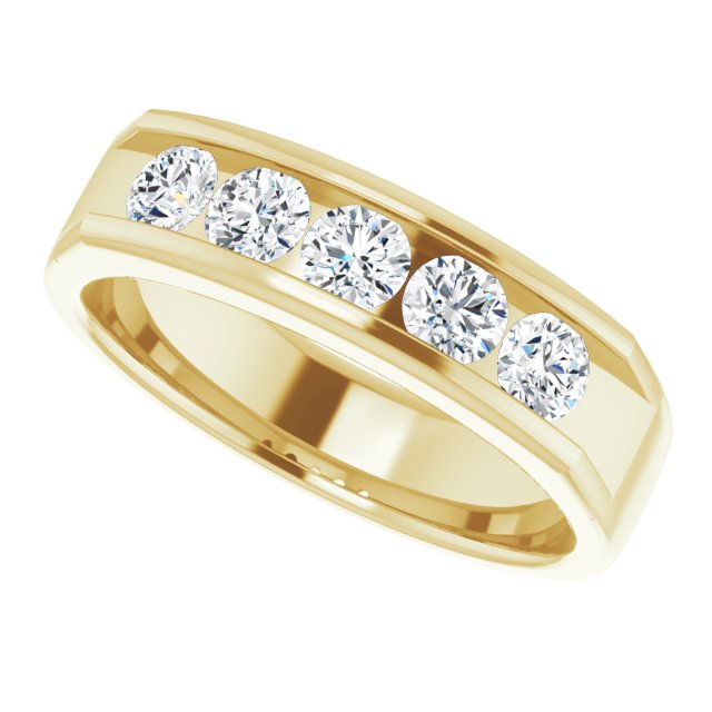 1 CTW Natural Diamond Band, 5.8 mm