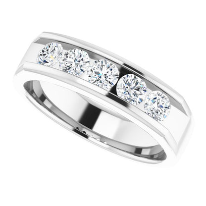 1 CTW Lab-Grown Diamond Band, 5.8 mm