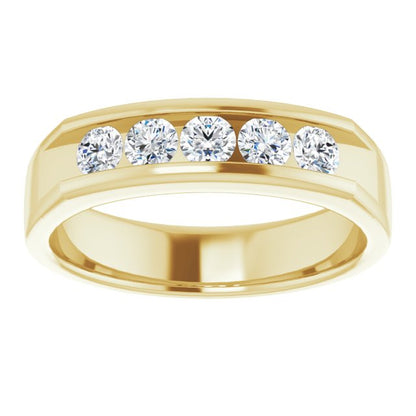 3/4 CTW Natural Diamond Band, 5.4 mm