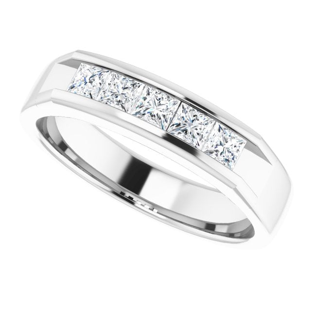 3/4 CTW Natural Diamond Band, 5.4 mm