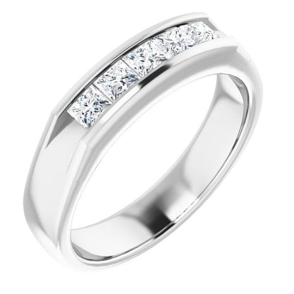 3/4 CTW Natural Diamond Band, 5.4 mm