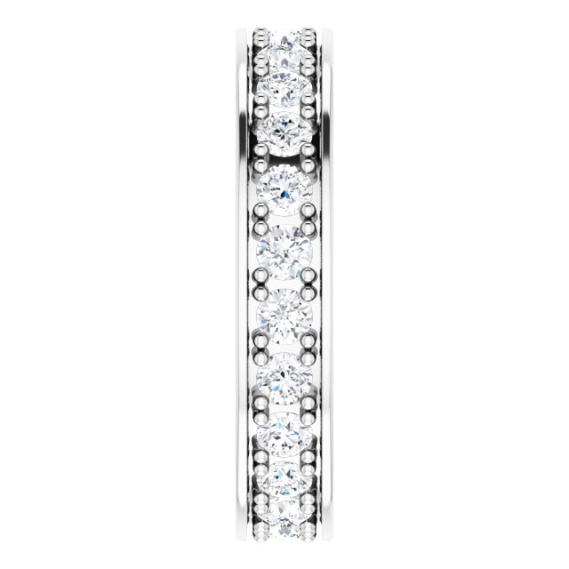 1 CTW Natural Diamond Eternity Band, 2.7 x 21.9 mm