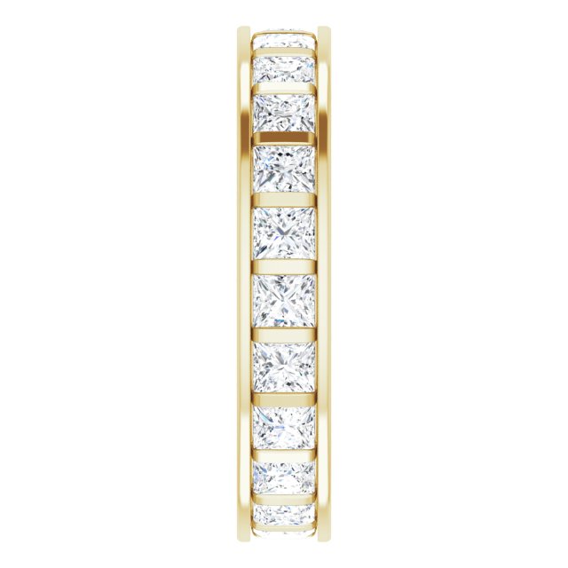 2 1/6 CTW Natural Diamond Eternity Band, 3.83 x 20.84 mm