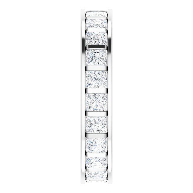 2 1/6 CTW Natural Diamond Eternity Band, 3.83 x 20.84 mm