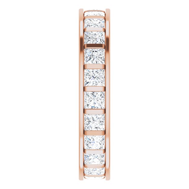 2 1/6 CTW Natural Diamond Eternity Band, 3.83 x 20.84 mm