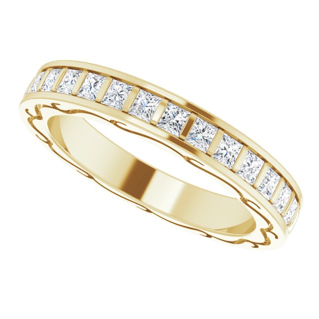 1 CTW Natural Diamond Eternity Band, 2.7 x 21.9 mm