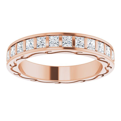 3/4 CTW Natural Diamond Eternity Band, 2.7 x 20.27 mm