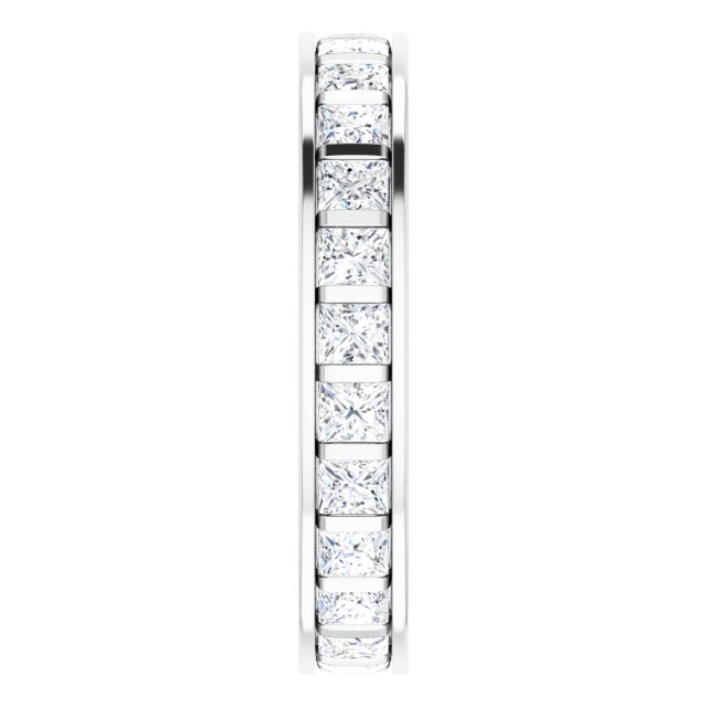 1 3/4 CTW Natural Diamond Eternity Band, 3.55 x 20.5 mm