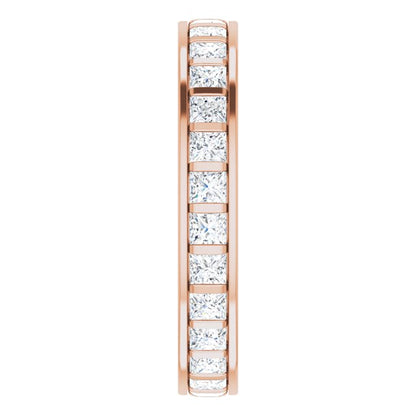 3/4 CTW Natural Diamond Eternity Band, 2.7 x 20.27 mm