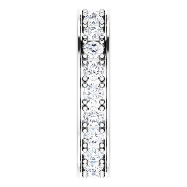 1 1/3 CTW Natural Diamond Eternity Band, 4.19 x 20.84 mm