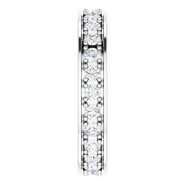 3/4 CTW Natural Diamond Eternity Band, 3.68 x 20.5 mm